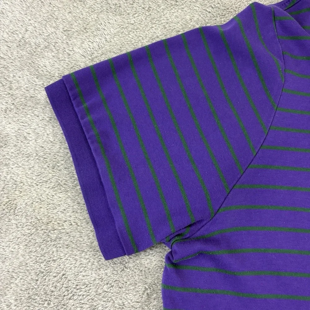 Polo Ralph Lauren Shirt Men's XXL Purple Shirt Sleeve Pima Soft Touch Pony Logo